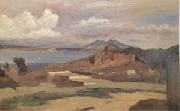 Jean Baptiste Camille  Corot Ischia,View from the Slopes of Mount Epomeo (mk05) oil painting picture wholesale